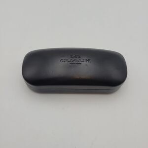 Coach New York Classic Genuine Black Hard Sunglasses Case